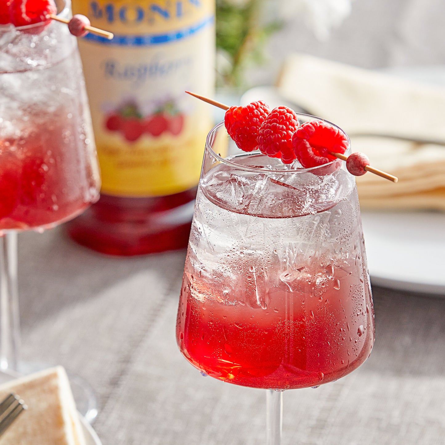 RASPBERRY SUGAR FREE / MONIN / 1 LITER / (4/CS)