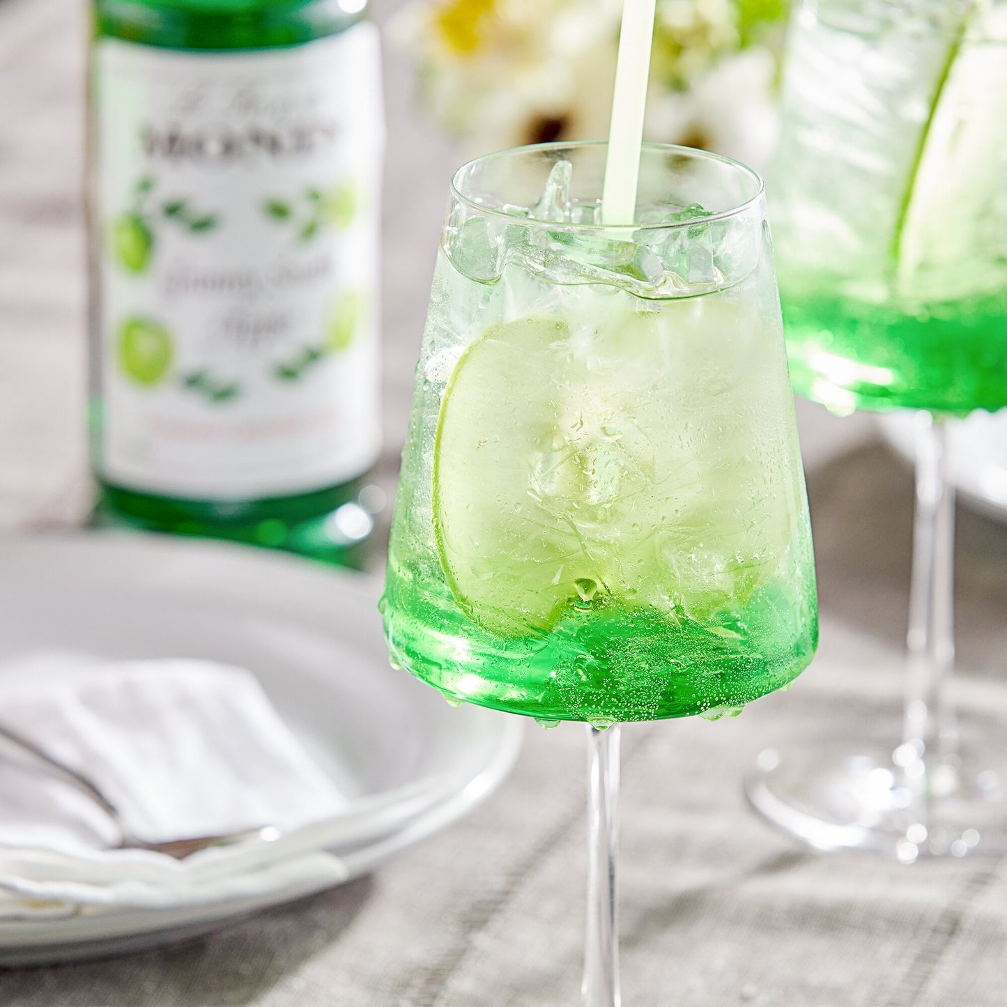 APPLE, GRANNY SMITH / MONIN / 1 LITER / (4/CS)