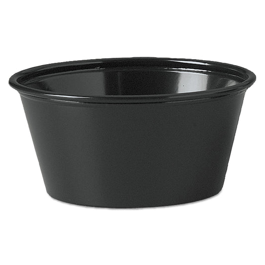 DART 3.25 OZ PORTION CUP / BLACK (250/10/2,500)