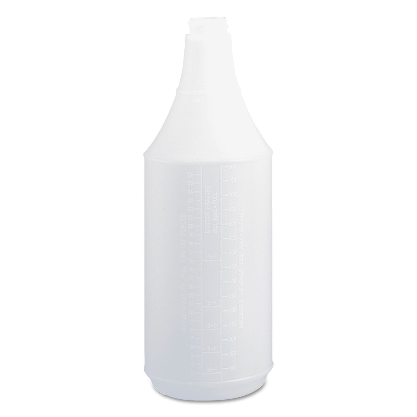 SPRAY BOTTLE / EMBOSSED WITH MEASUREMENTS / 32 OZ (24/CS) (SBT)
