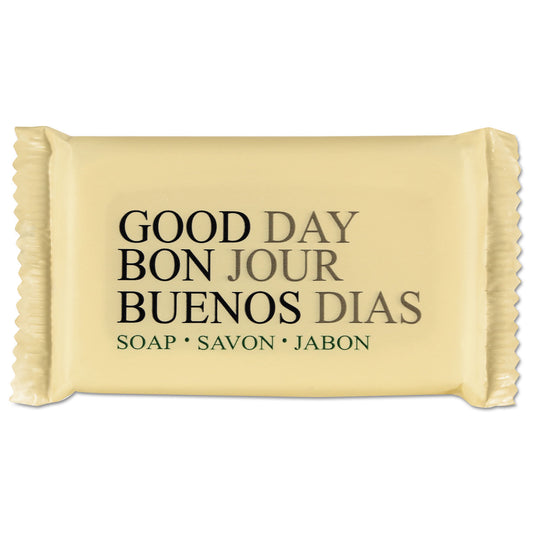 GOOD DAY AMENITY BAR SOAP, PLEASANT SCENT, # 1 1/2, 500/CS