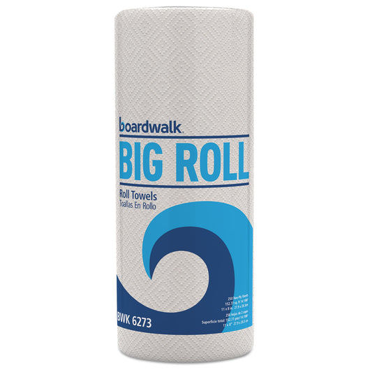 KITCHEN ROLL TOWEL / BIG ROLL / 2 PLY / 11" X 8.5" / WHITE / 250 SHEET (12/CS) [KTOW]