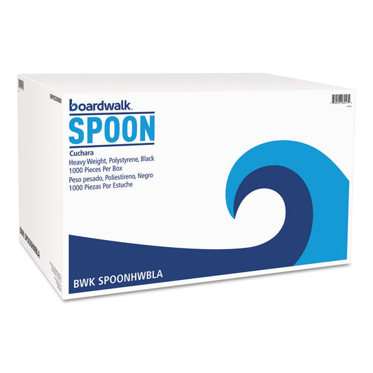 TEASPOON / HEAVYWEIGHT / BLACK (1,000/BOX)