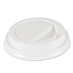 HOT CUP LID / WHITE / FITS 10-20 OZ BOARDWALK HOT CUP (100/10/1,000)