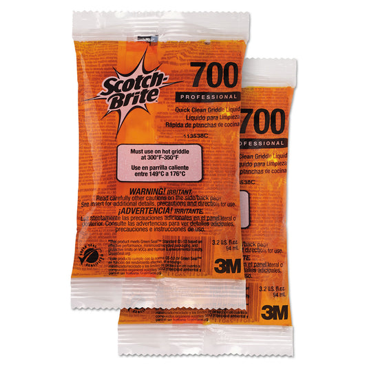 SCOTCH BRITE / QUICK CLEAN GRIDDLE LIQUID / 3.2 OZ (40/CS)