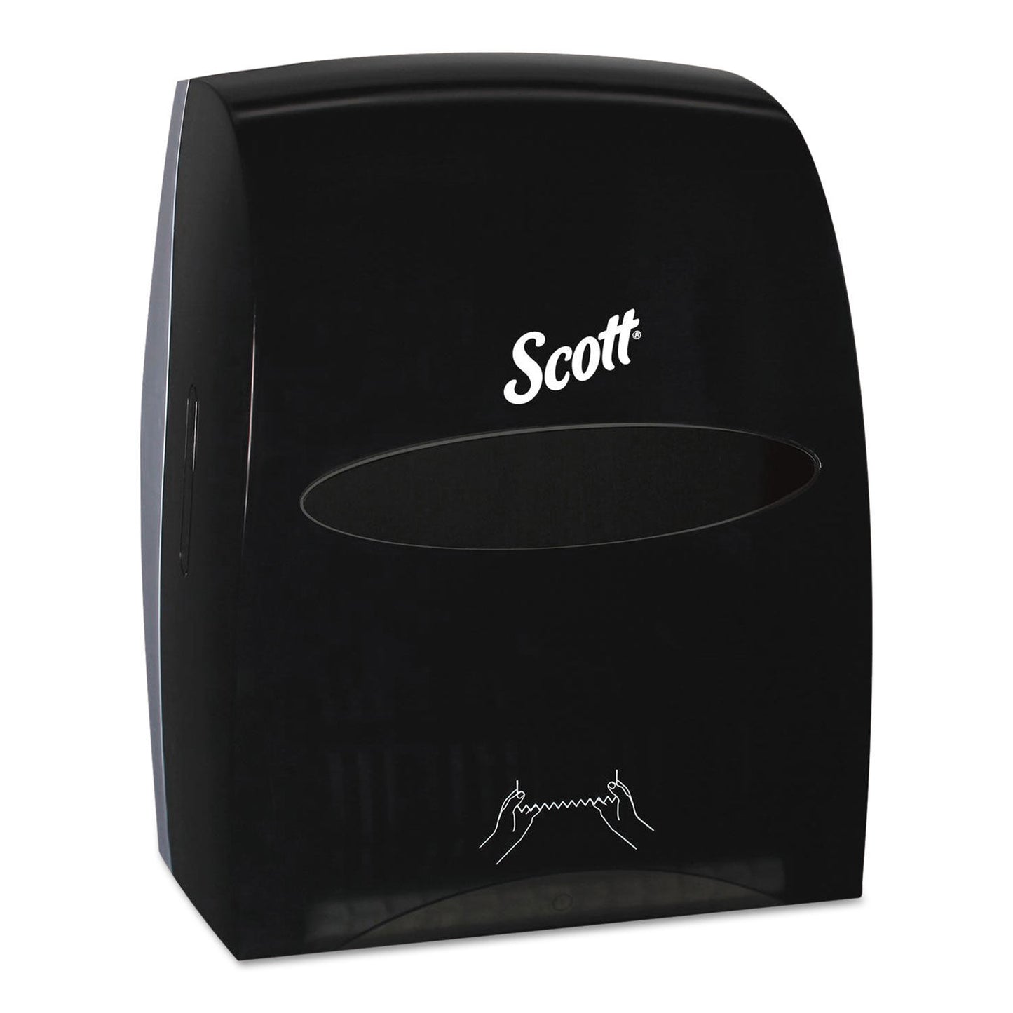 SCOTT / ESSENTIAL MANUAL HARD ROLL TOWEL DISPENSER, 13.06 X 11 X 16.94, BLACK