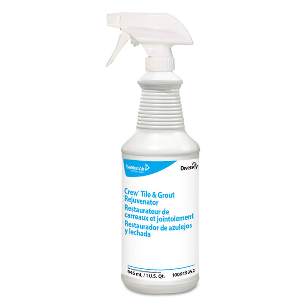 DIVERSEY CREW / TILE AND GROUT REJUVENATOR / 32 OZ SPRAY BOTTLE (12/CS)