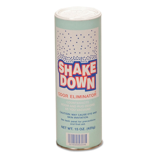 SHAKEDOWN POWDERED ODOR ELIMINATOR, FLORAL SCENT, 15 OZ CAN (12/CS)