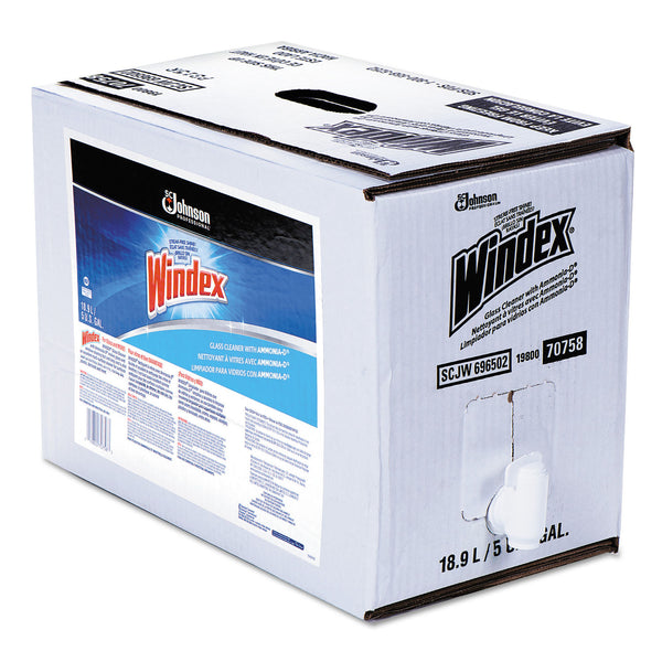 5 GAL WINDEX / GLASS CLEANER WITH AMMONIA-D / BAG IN BOX