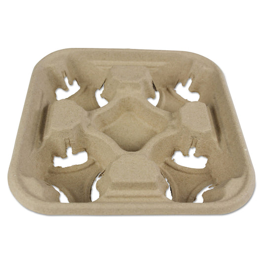 4 CUP CARRIER / MOLDED FIBER (300/CS)