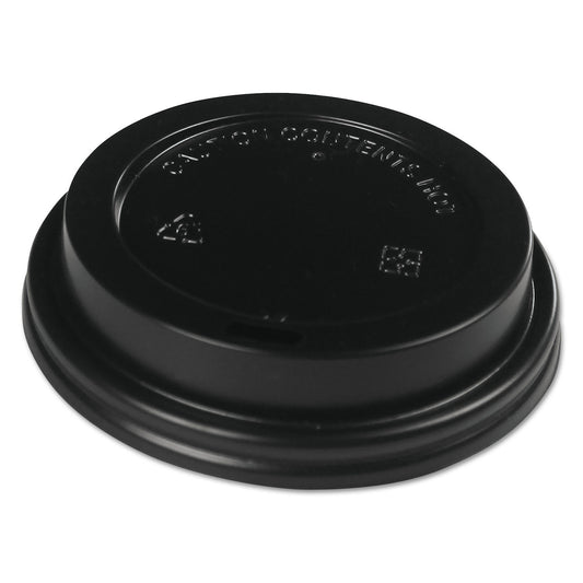 HOT CUP LID / BLACK / FITS 10-20 OS BOARDWALK HOT CUP (100/10/1,000)