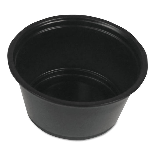 2 OZ PORTION CUP / BLACK (125/20/2,500)
