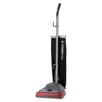 SANITAIRE VACUUM / TRADITION UPRIGHT VACUUM WITH SHAKE-OUT BAG, 12 LB, GRAY/RED