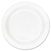 FOAM PLATE / 10.25" / WHITE / NON-LAMINATED (500/CS)