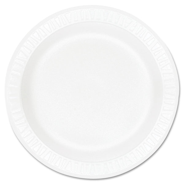 FOAM PLATE / 10.25" / WHITE / NON-LAMINATED (500/CS)