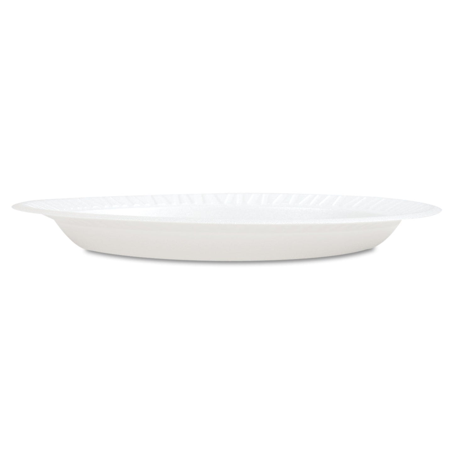 FOAM PLATE / 10.25" / WHITE / NON-LAMINATED (500/CS)