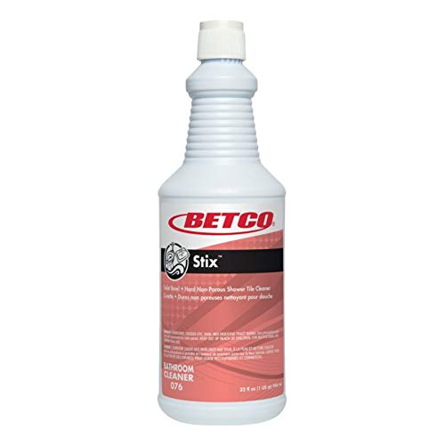 STIX BATHROOM CLEANER, CHERRY-ALMOND SCENT, 1-QUART, PACK OF 12