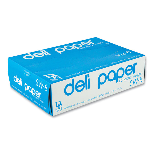 DELI PAPER / 8" X 10.75" / INTERFOLDED (500/BOX)