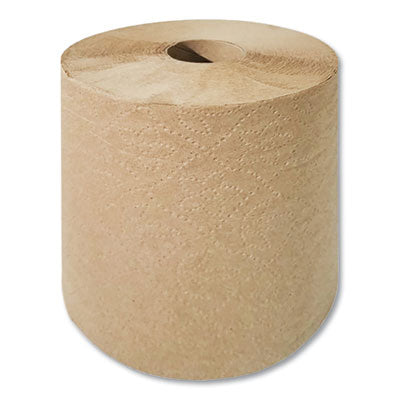 BROWN HARDWOUND TOWEL / 8" X 800' (6/CS) [BTOW]