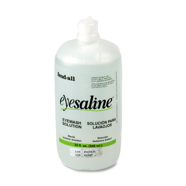 EYEWASH SALINE REFILL / 32 OZ (12/CS)