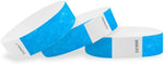 PAPER WRISTBANDS - 3/4" LIGHT BLUE - (500/BOX)