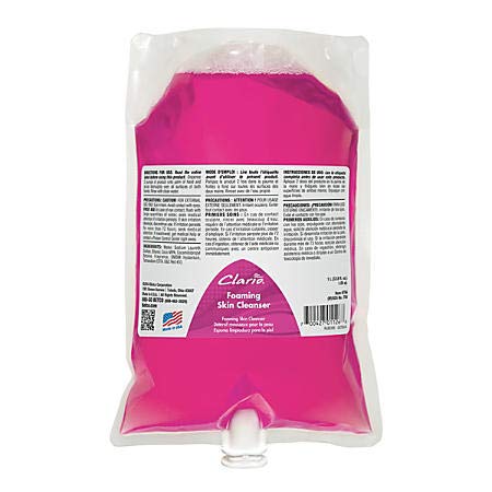 CLARIO® FOAMING SKIN CLEANSER, 1,000 ML, CASE OF 6