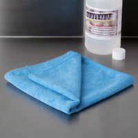 MICROFIBER TOWEL / BLUE / 16 X 16 (12/PACK)