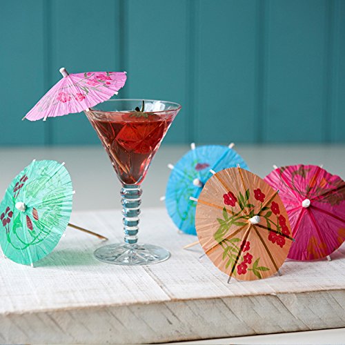 COCKTAIL PICKS - PARASOL (UMBRELLA) / PACK OF 144