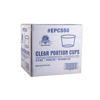 5.5 OZ PORTION CUP / EMPRESS / CLEAR (50/50/2500)