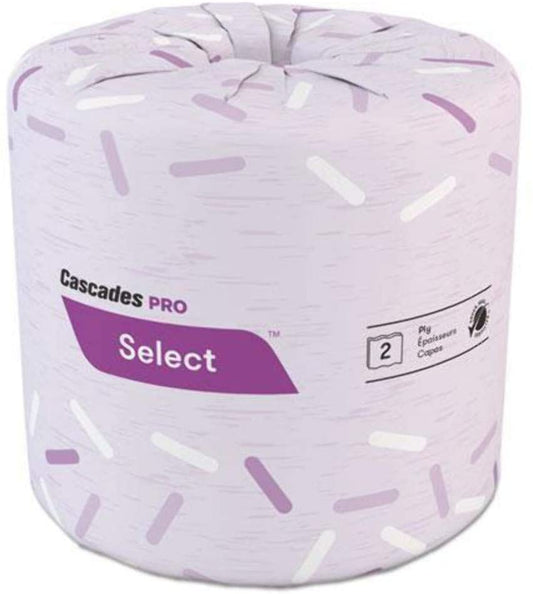 BATH TISSUE / STANDARD ROLL / 2-PLY / 4.3 X 3.25 / 550 SHEET (80/CS)