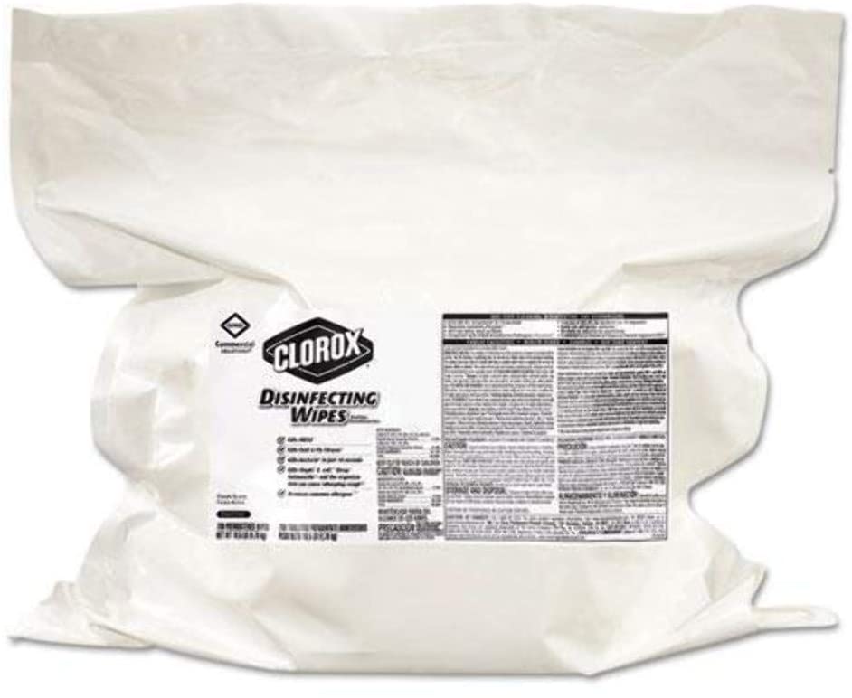 CLOROX DISINFECTING WIPES, FRESH SCENT, 7 X 8, 700/BAG REFILL, 2/CARTON