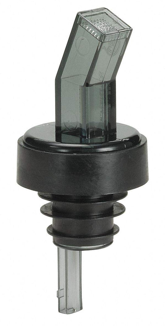 SQUARE TIP SCREENED POURER / SMOKE / PACK OF 12