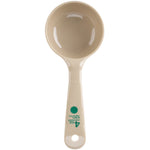 PORTION SPOON / 4 OZ / BEIGE AND GREEN (EACH)