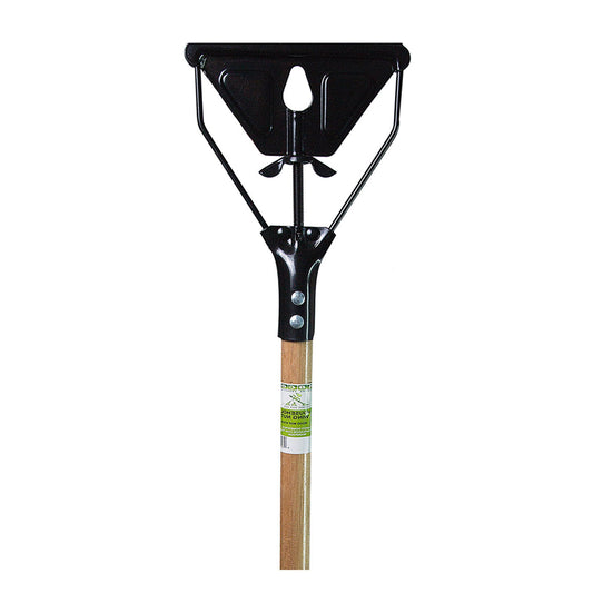 MOP HANDLE WITH METAL SCREW CLAMP HEAD