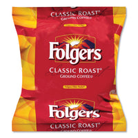 FOLGERS 10 CUP REGULAR / COFFEE FILTER PACKS, CLASSIC ROAST, .9OZ, (160/CS)
