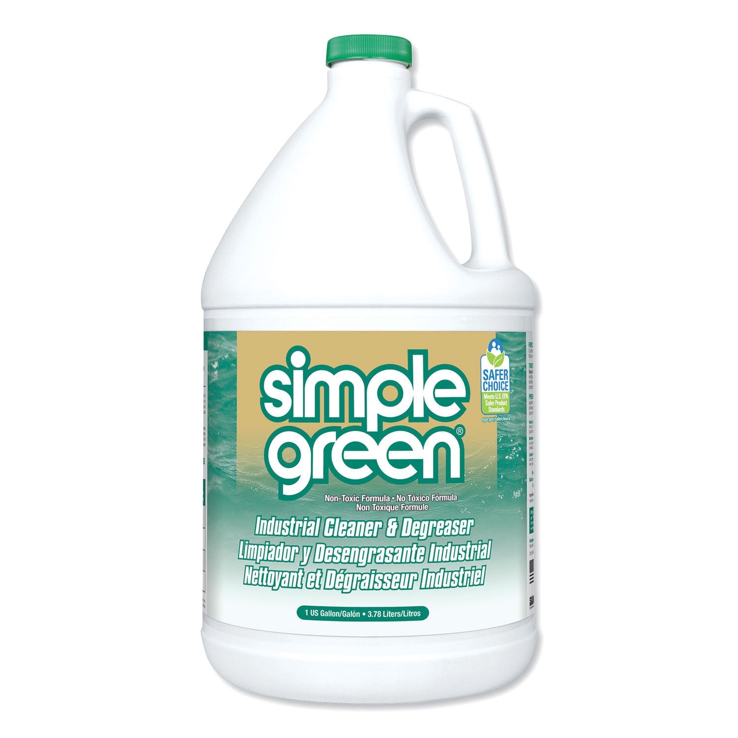 SIMPLE GREEN / INDUSTRIAL CLEANER AND DEGREASER, CONCENTRATED, 1 GAL BOTTLE (6/CS)
