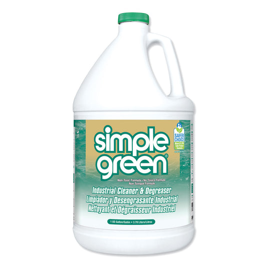 SIMPLE GREEN / INDUSTRIAL CLEANER AND DEGREASER, CONCENTRATED, 1 GAL BOTTLE (6/CS)
