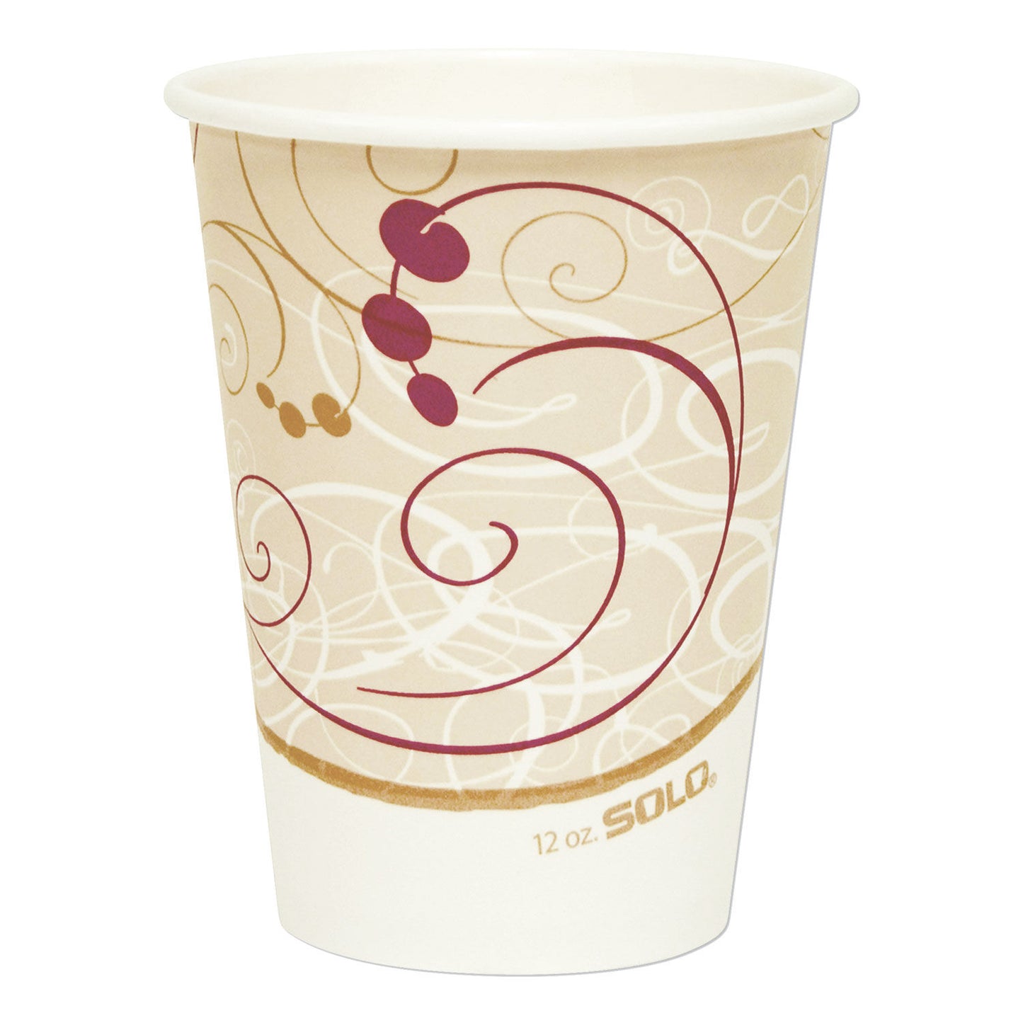 12 OZ FOAM HOT CUP / SYMPHONY DESIGN (50/20/1,000)