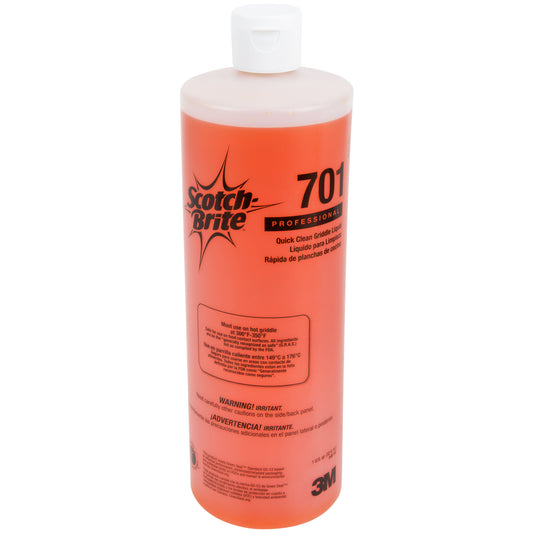3M 701 SCOTCH-BRITE 1 QT. / 32 OZ. LIQUID GRIDDLE QUICK CLEAN (4/CS)