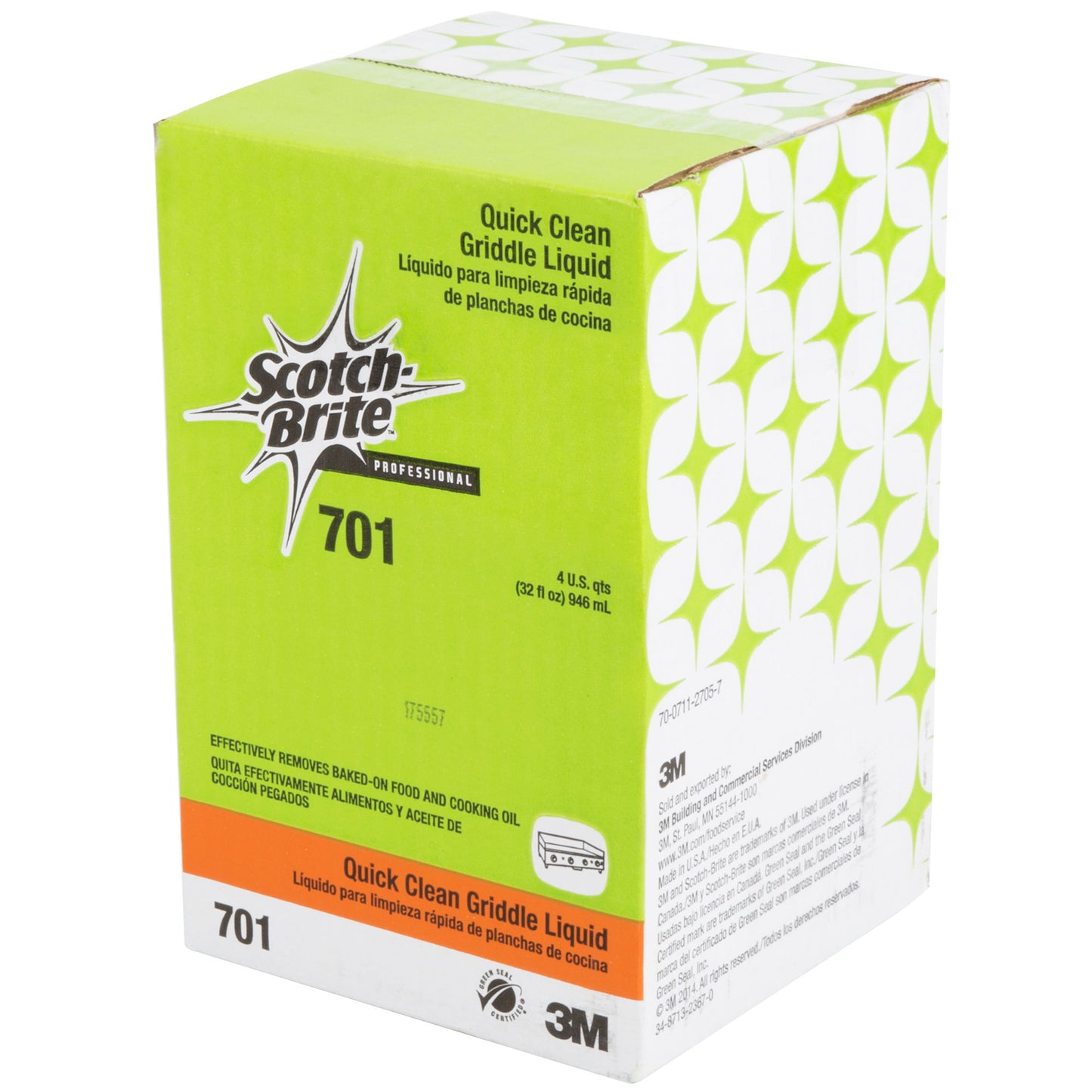 3M 701 SCOTCH-BRITE 1 QT. / 32 OZ. LIQUID GRIDDLE QUICK CLEAN (4/CS)