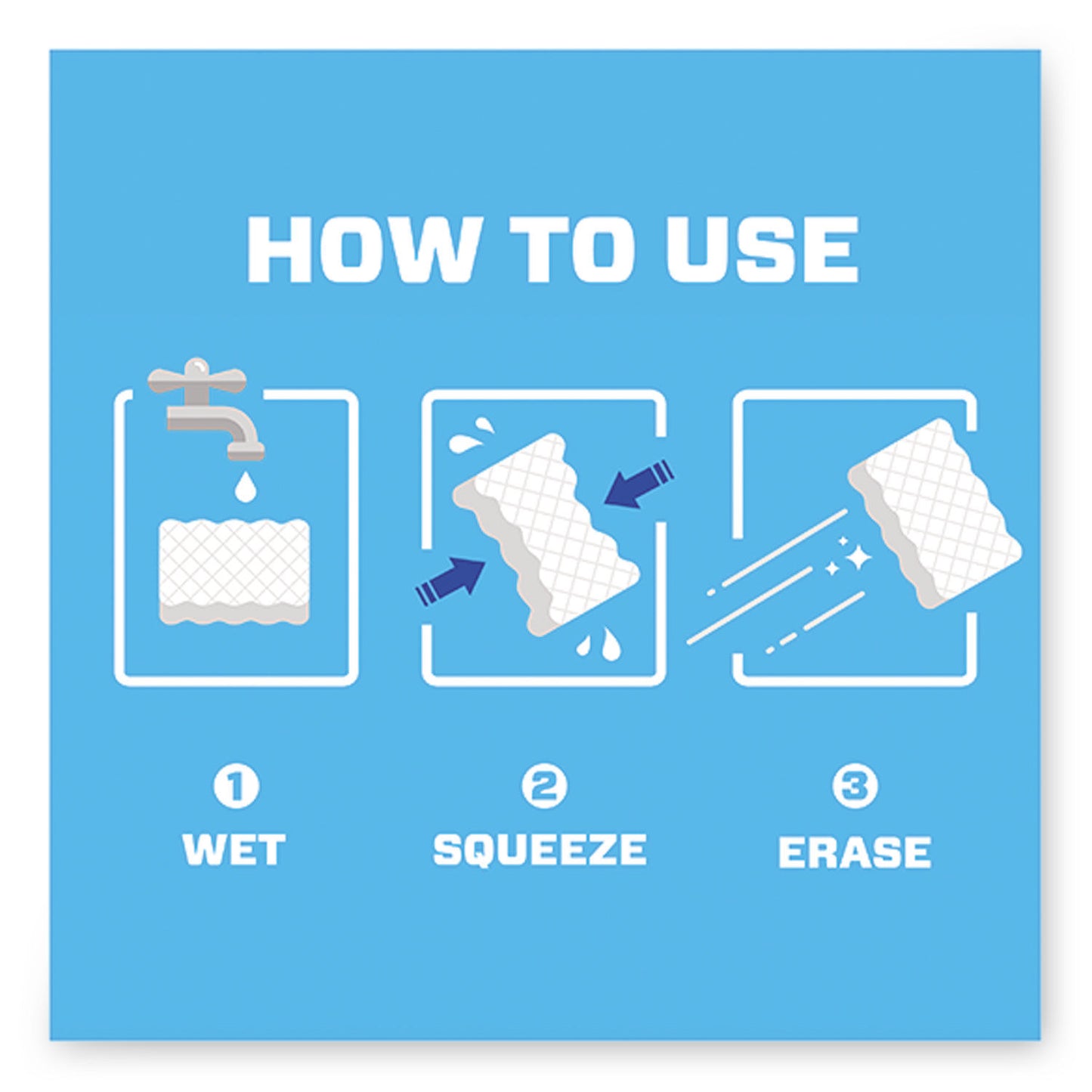 MAGIC ERASER 2 3/10 X 4 3/5 X 1, WHITE, 6/PACK, 6 PACK/CARTON