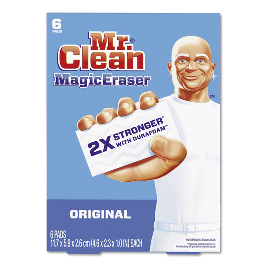 MAGIC ERASER 2 3/10 X 4 3/5 X 1, WHITE, 6/PACK, 6 PACK/CARTON