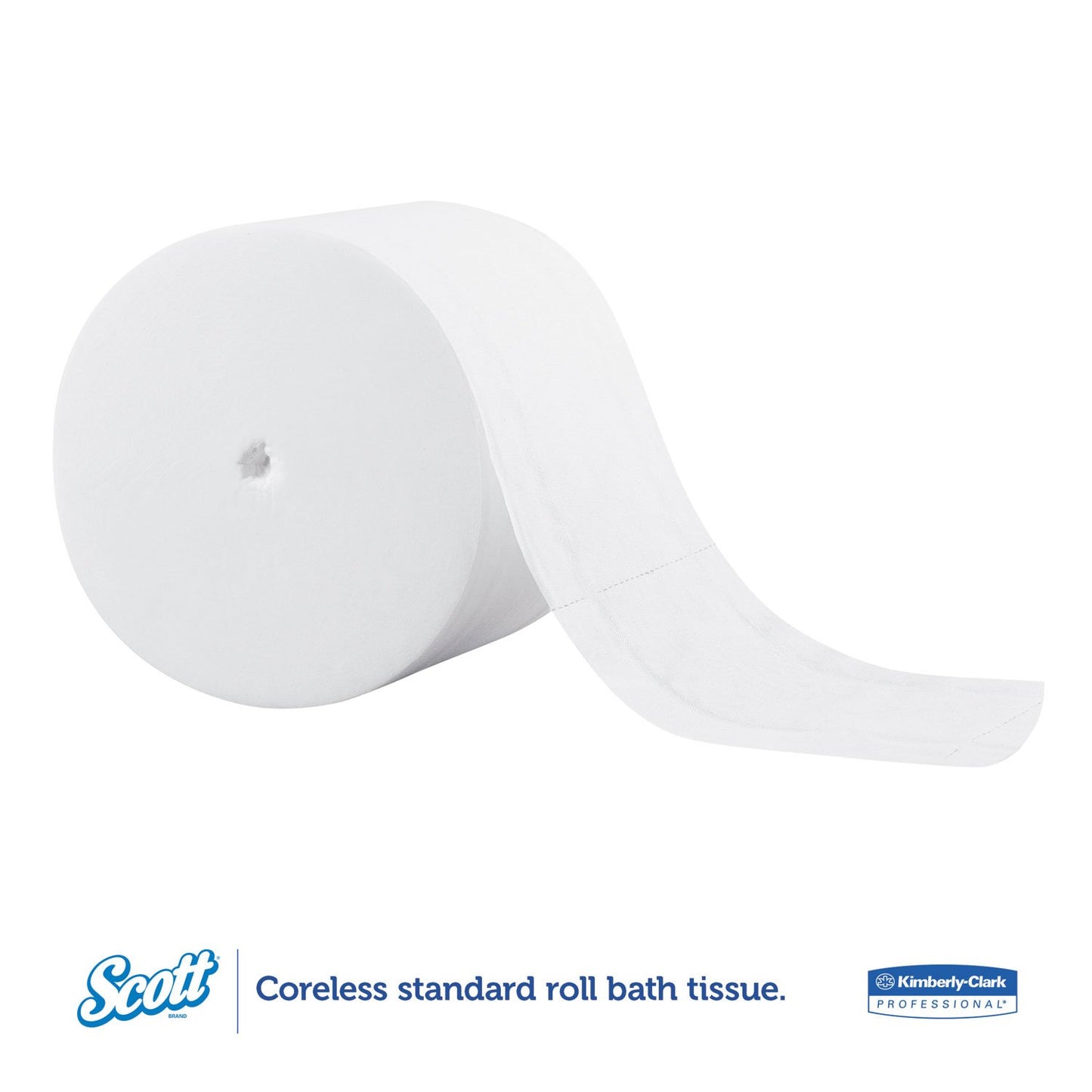 BATH TISSUE / STANDARD ROLL / CORELESS / 2-PLY / 4 X 3.9 / 1,000 SHEET (36/CS)