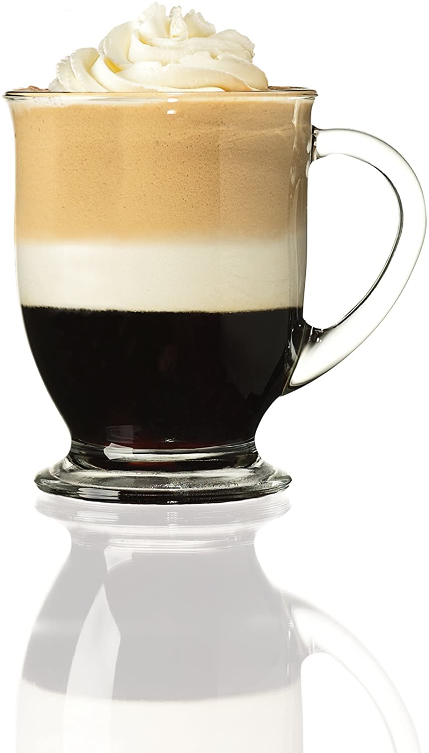 16 OZ BARCONIC GLASS COFFEE CUP / MUG (36/CS)