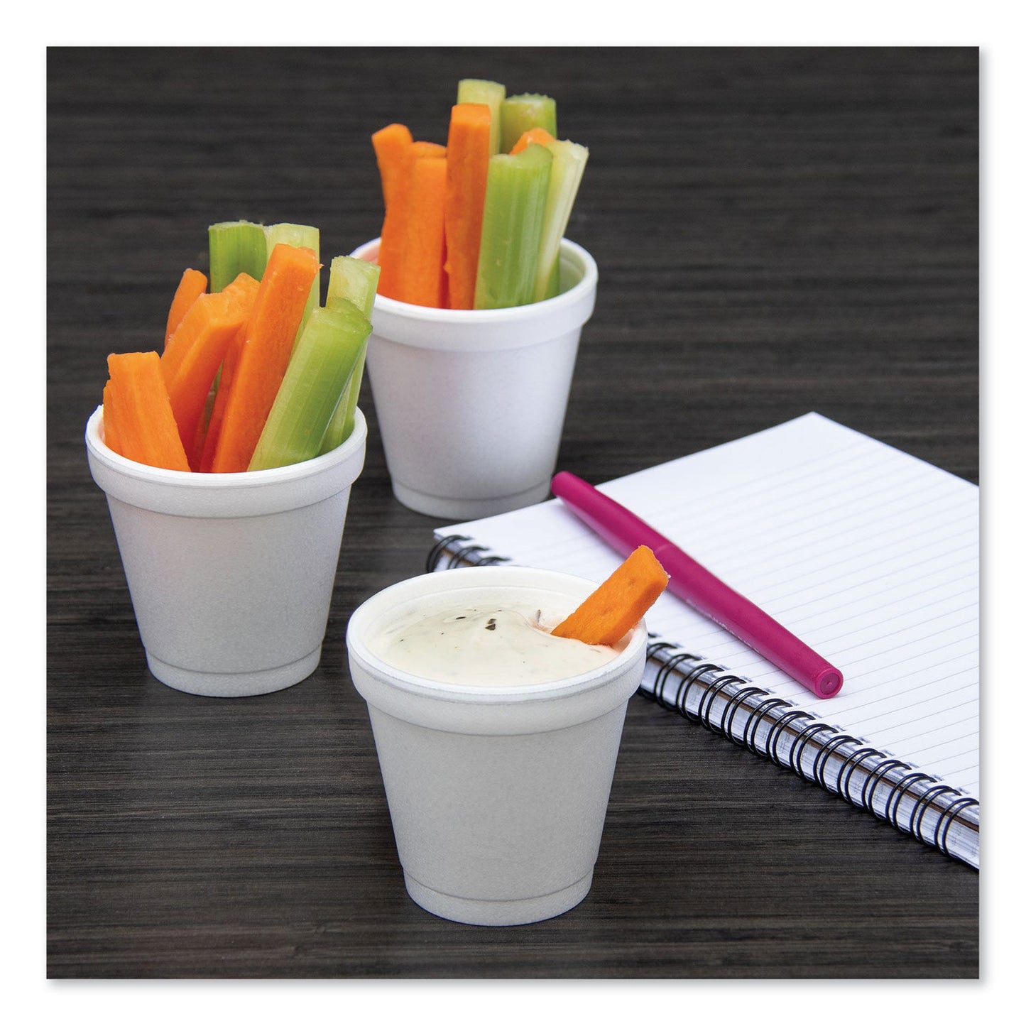 4J6 / DART 4 OZ FOAM FOOD BOWL (50/20/1,000)