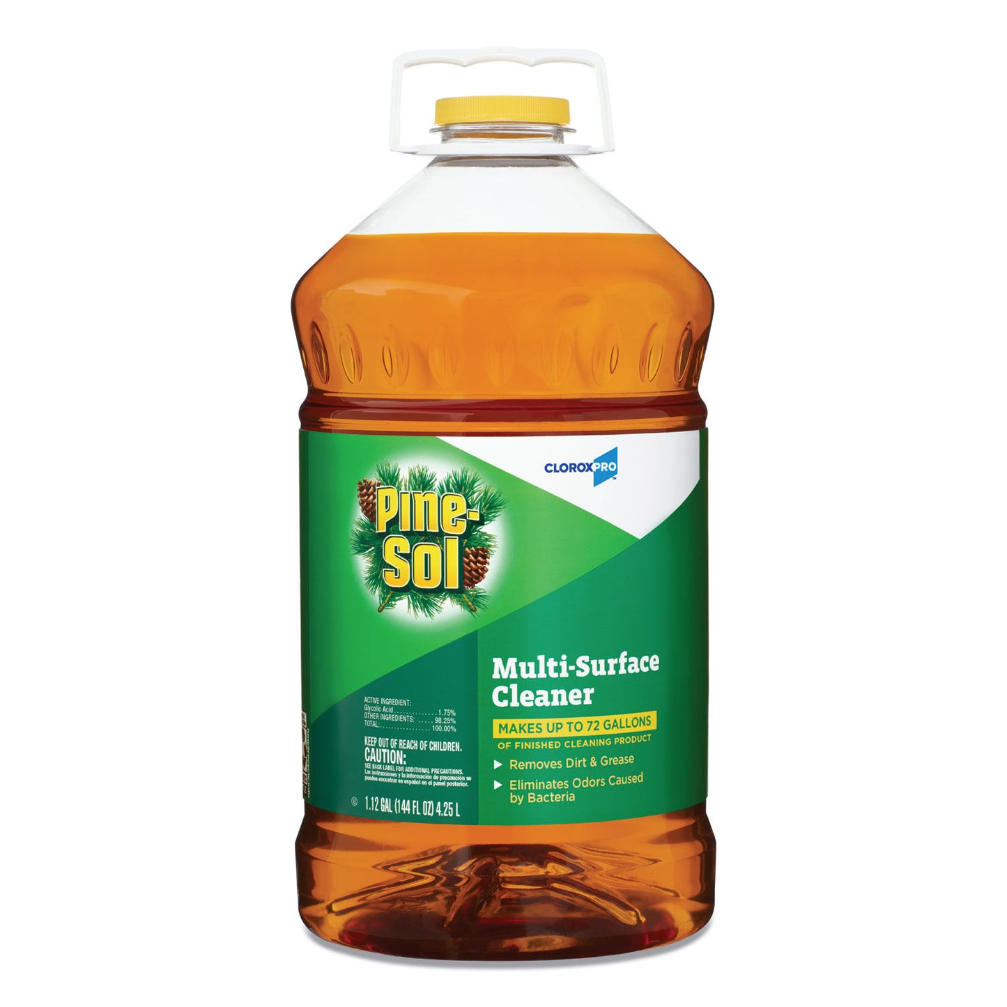 PINE-SOL / MULTI-SURFACE CLEANER DISINFECTANT / PINE / 144 OZ BOTTLE (3/CS)