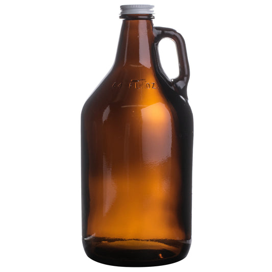 AMBER GROWLERS - 64OZ