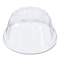 DART HIGH DOME SPECIALTY LID 20 OZ CLEAR NO HOLE (CASE 1000 - 20 SLEEVES OF 100)