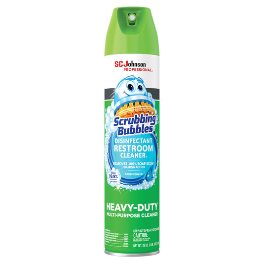 SCRUBBING BUBBLES / BATHROOM CLEANER / CLEAN FRESH SCENT / 25 OZ (12/CS)