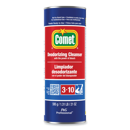 COMET POWDER CLEANSER WITH CHLORINOL, POWDER, 21 OZ CANISTER (24/CS)